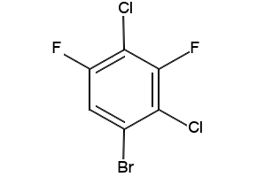 1-Bromo-2,4-difluorobenzene structure, CAS 348-57-2