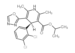 Elnadipine structure, CAS 103946-15-2