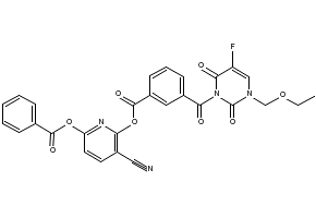 Emitefur structure, CAS 110690-43-2