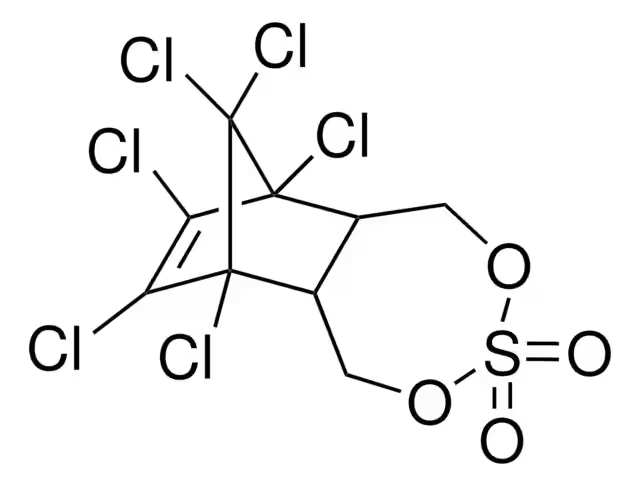 Endosulfan structure, CAS 115-29-7