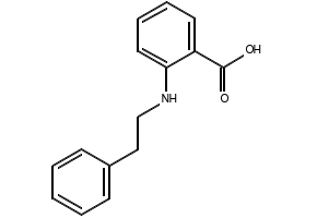 Enfenamic acid structure, CAS 23049-93-6