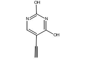 Eniluracil structure, CAS 59989-18-3
