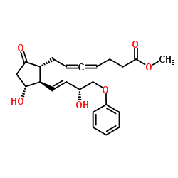 Enprostil structure, CAS 73121-56-9