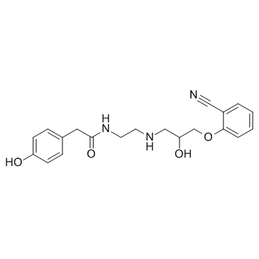 Epanolol structure, CAS 86880-51-5