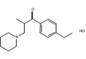 Eperisone structure, CAS 64840-90-0
