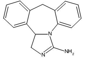 Epinastine structure, CAS 80012-43-7