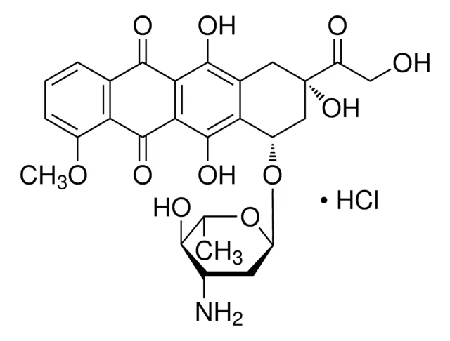 Epirubicin structure, CAS 56420-45-2