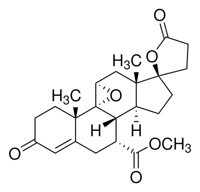 Eplerenone structure, CAS 107724-20-9