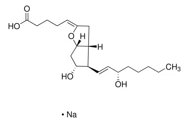 Epoprostenol structure, CAS 61849-14-7