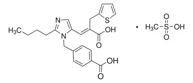 Eprosartan structure, CAS 133040-01-4