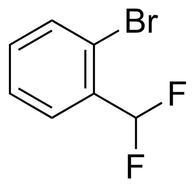 1-Bromo-2-difluoromethylbenzene structure, CAS 845866-82-2