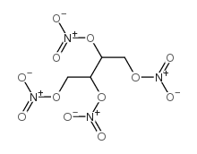 Eritrityl tetranitrate structure, CAS 7297-25-8