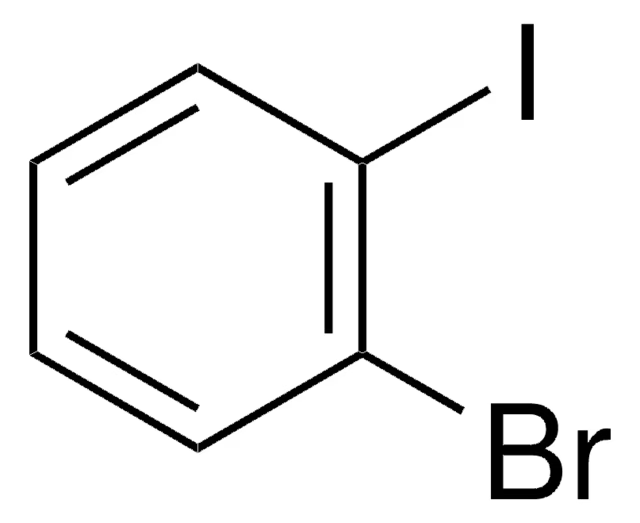 1-Bromo-2-iodobenzene structure, CAS 583-55-1