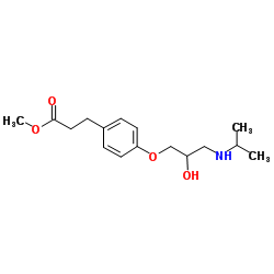 Esmolol structure, CAS 81147-92-4