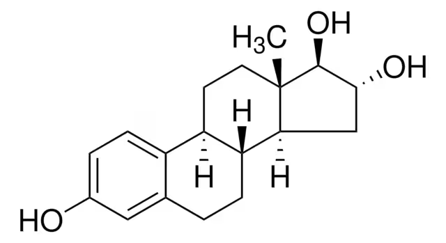 Estriol structure, CAS 50-27-1