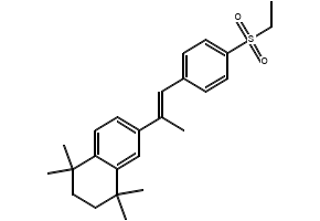Etarotene structure, CAS 87719-32-2