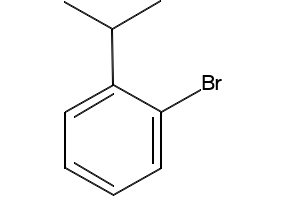 1-Bromo-2-isopropylbenzene structure, CAS 7073-94-1