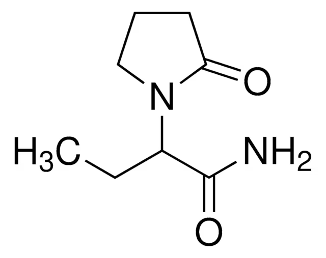 Etiracetam structure, CAS 33996-58-6