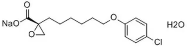 Etomoxir structure, CAS 82258-36-4