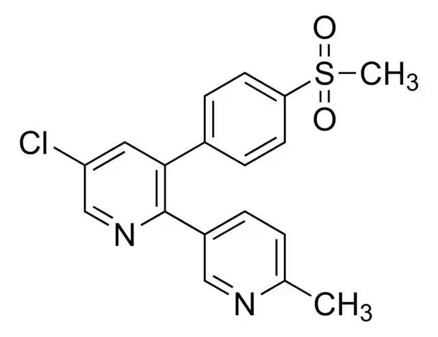 Etoricoxib structure, CAS 202409-33-4