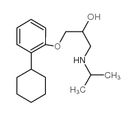 Exaprolol structure, CAS 55837-19-9