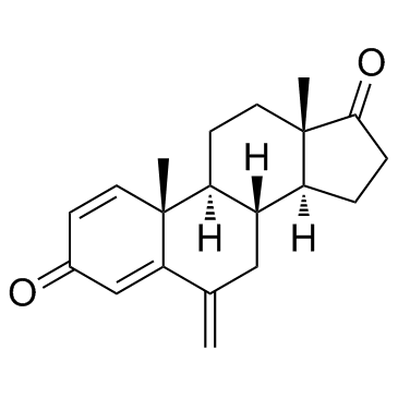 Exemestane structure, CAS 107868-30-4