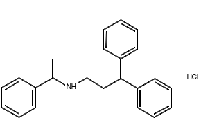 Fendiline hydrochloride structure, CAS 13636-18-5