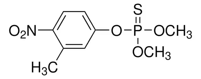 Fenitrothion structure, CAS 122-14-5