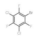 1-Bromo-3,5-dichloro-2,4,6-trifluorobenzene structure, CAS 24812-13-3