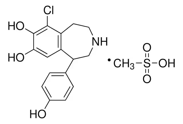 Fenoldopam mesylate structure, CAS 67227-57-0