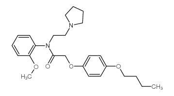 Fexicaine structure, CAS 54063-46-6