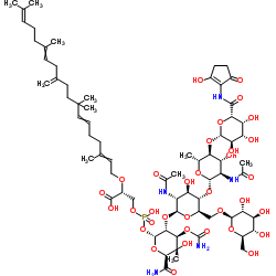 Flavomycin structure, CAS 11015-37-5