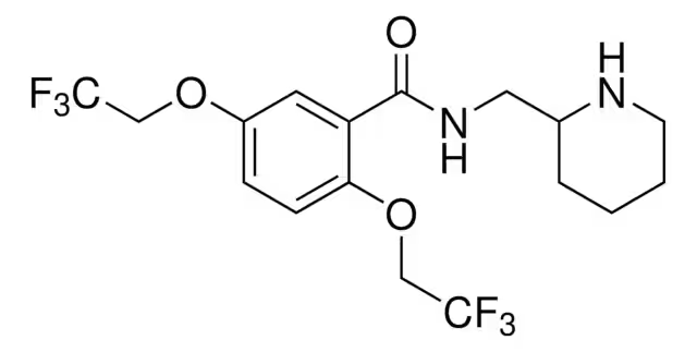 Flecainide structure, CAS 54143-55-4