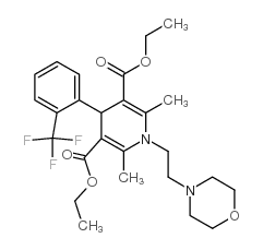 Flordipine structure, CAS 77590-96-6