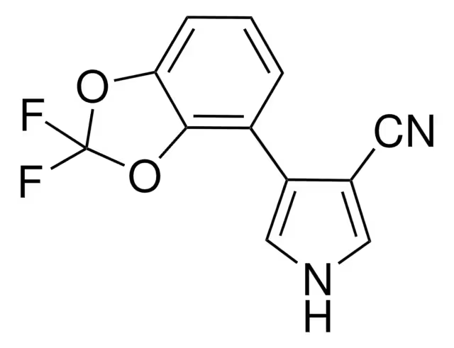 Fludioxonil structure, CAS 131341-86-1
