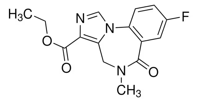 Flumazenil structure, CAS 78755-81-4