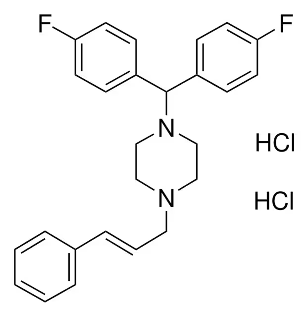 Flunarizine structure, CAS 52468-60-7