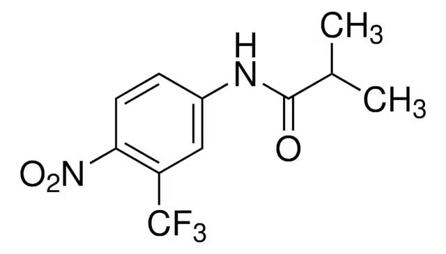 Flutamide structure, CAS 13311-84-7