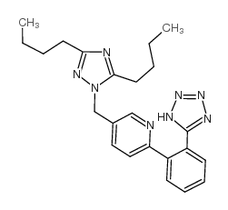Forasartan structure, CAS 145216-43-9