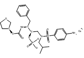 Fosamprenavir structure, CAS 226700-81-8