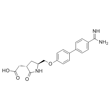 Fradafiban structure, CAS 148396-36-5