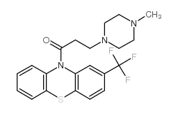 Ftormetazine structure, CAS 33414-30-1