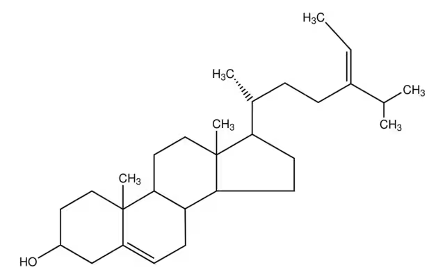 Fucosterol structure, CAS 17605-67-3
