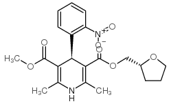 Furnidipine structure, CAS 138661-03-7