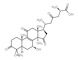 Ganoderic acid C1 structure, CAS 95311-97-0
