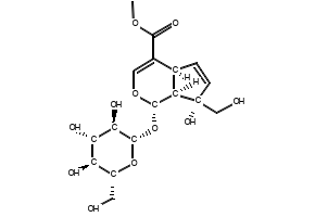 Gardenoside structure, CAS 24512-62-7