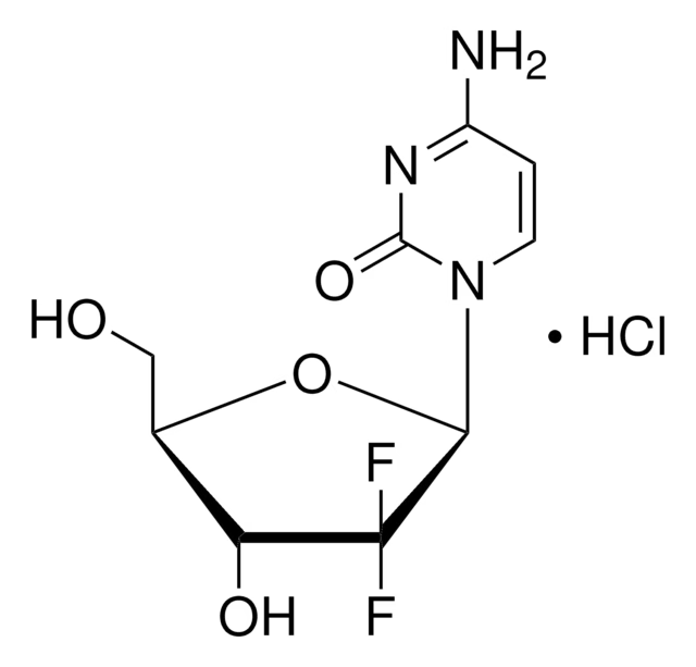 Gemcitabine hydrochloride structure, CAS 122111-03-9