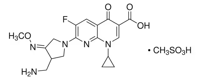 Gemifloxacin structure, CAS 175463-14-6