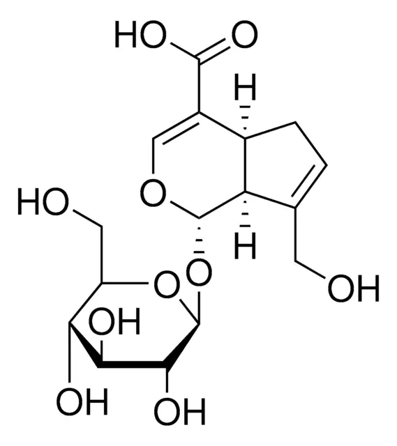 Geniposidic acid structure, CAS 27741-01-1