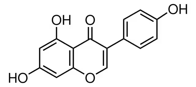 Genistein structure, CAS 446-72-0
